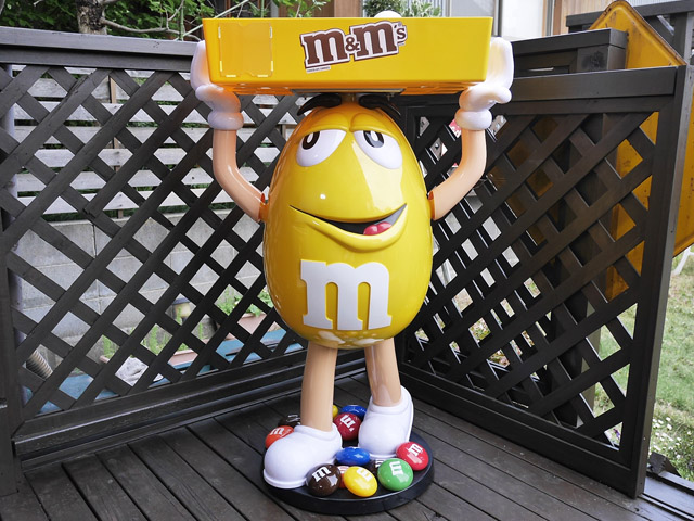 m&m's エムアンドエムズ 店頭用ディスプレイ m&m's エムアンドエムズ