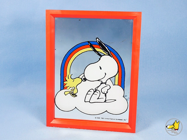 スヌーピー パブミラー 昭和レトロ ヴィンテージ スヌーピー SNOOPY