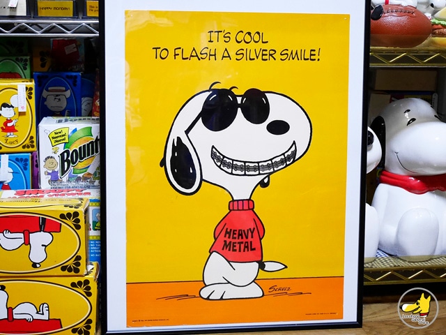 ビンテージ Hallmark '70s スヌーピー Poster JOECOOL ジョークール