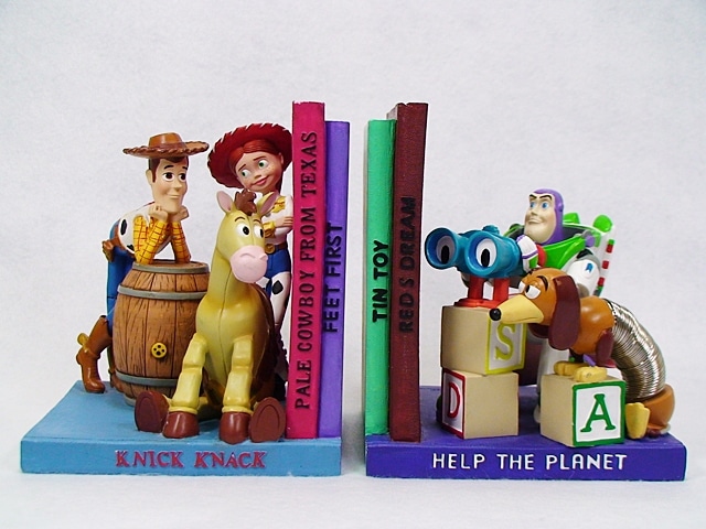送料無料】TOY STORY 2 1999年 トイストーリー 2 ブックエンド | トイ