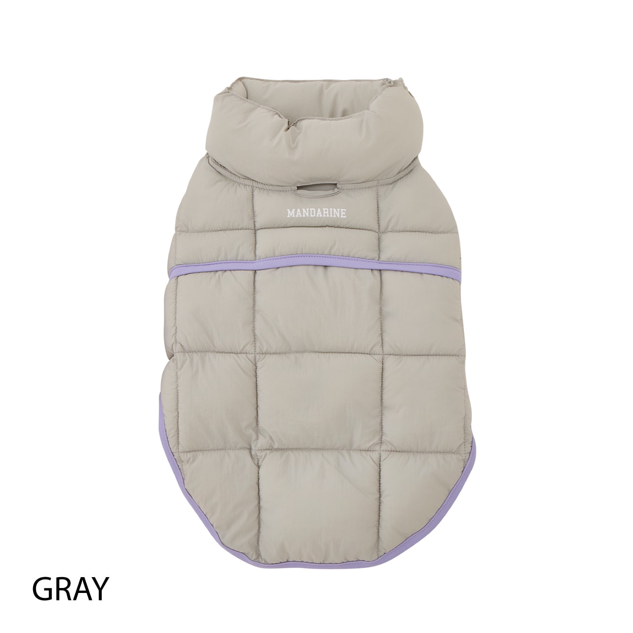 haru♡スーパーライトパフベストグレーL② SUPER LIGHT PUFF VEST