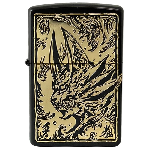 レア】ザルバ ZIPPOライター 牙狼 シリアルナンバー 二次受注）牙狼