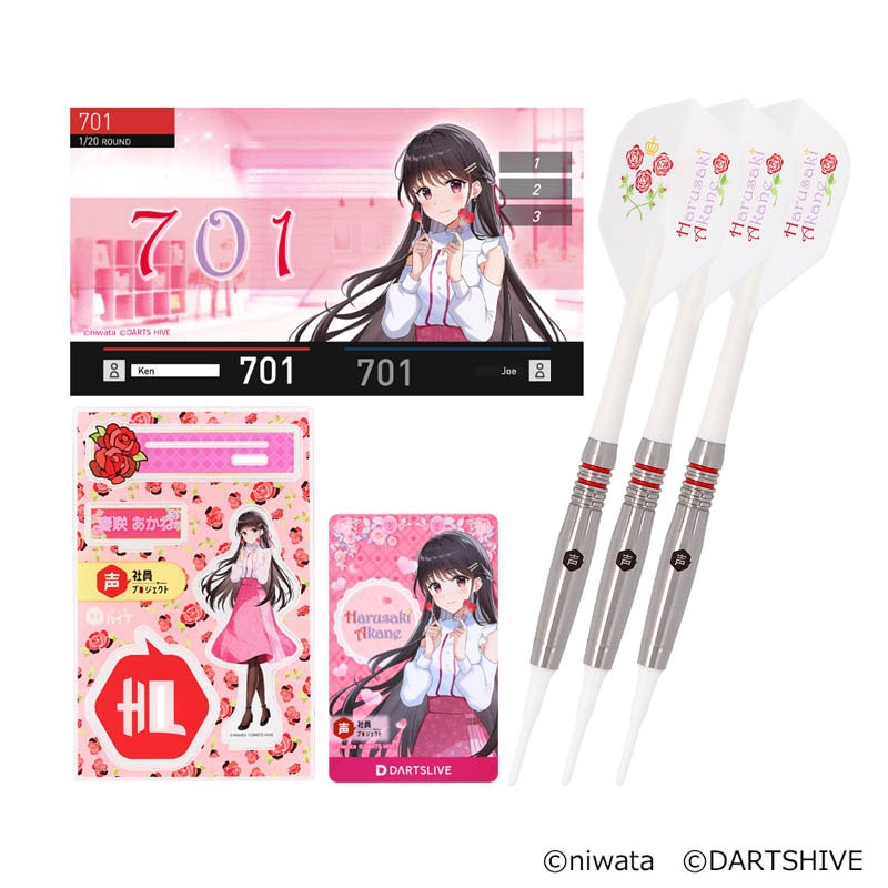 ダーツハイブ 化物語 ダーツセット 忍野 忍ver. 新品未開封 ダーツ