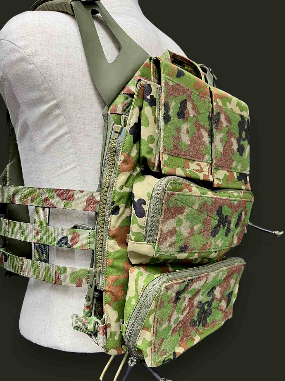 陸自迷彩 プレートキャリア JPC2.0 Type-CQ MILITIVE製 陸自迷彩 Pouch