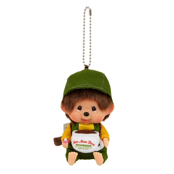 Mon Mon Farm コーヒー モンチッチ 顔でかSSキーチェーン 男の子