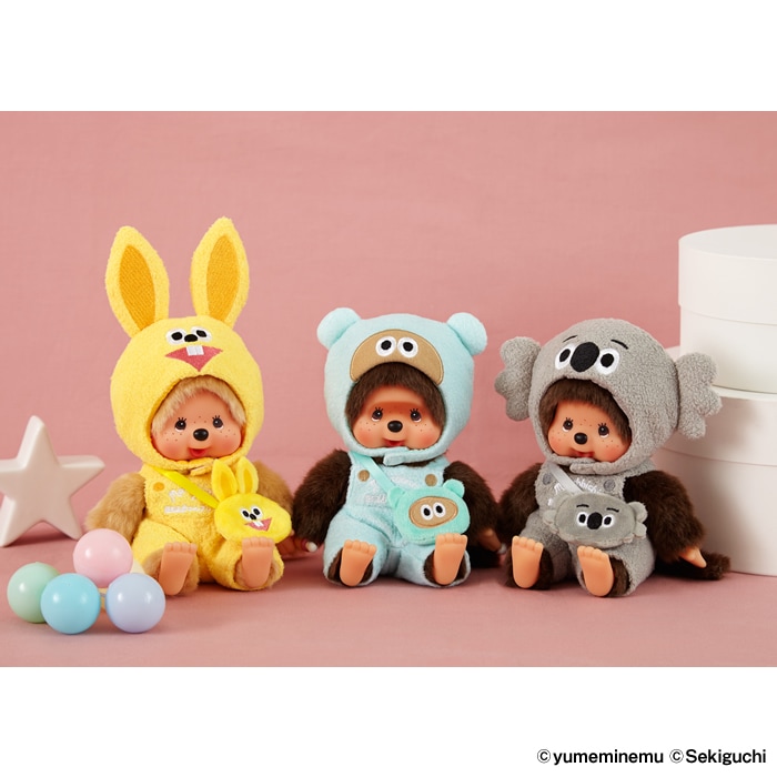ちびぬいちゃんのパーカー&オーバーオール 1543 ちびぬいちゃんの