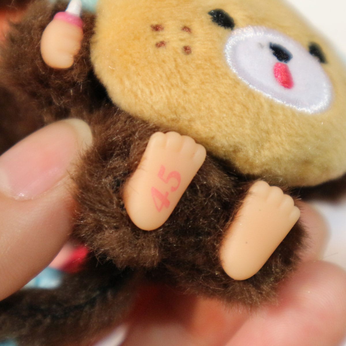 スヌーピー ベル マスコット キーチェーン Belle 女の子 茶色 レア