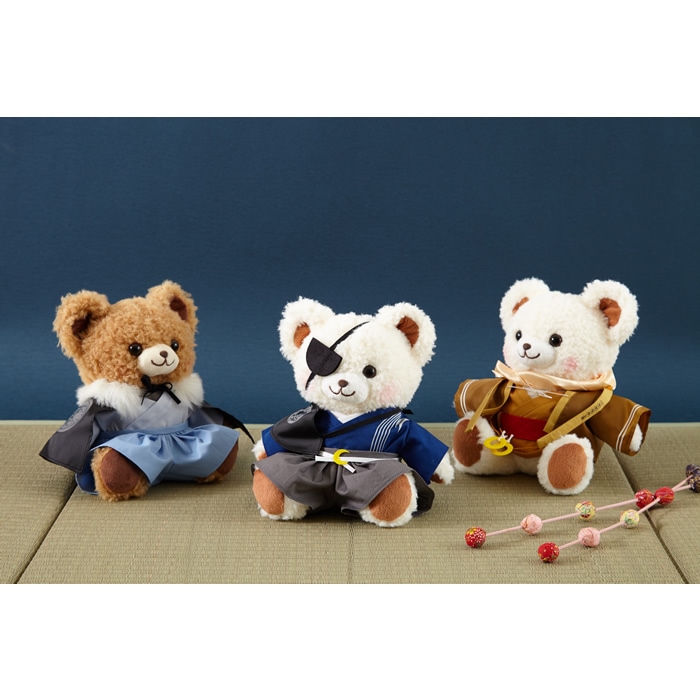 イケメン戦国 くまたん おそろい着物 上杉謙信|【ぬいぐるみのセキグチ