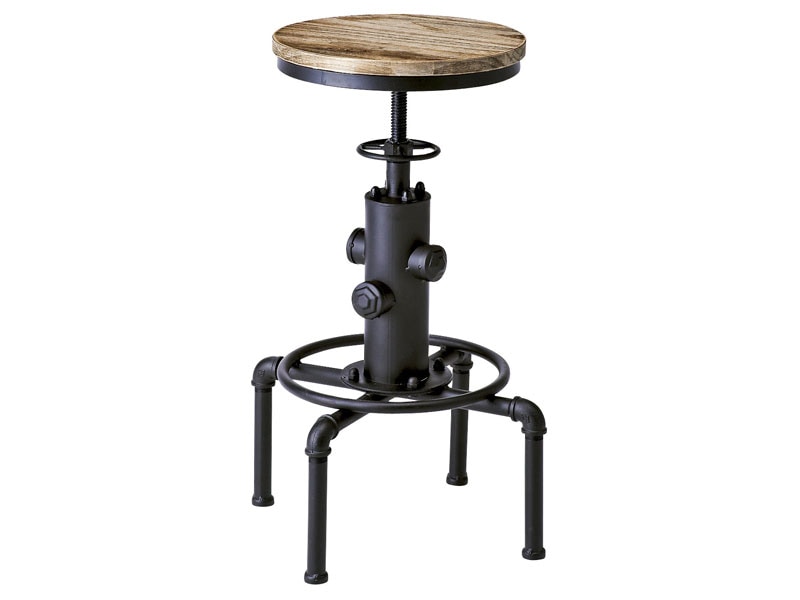配管デザインのスツール｜インダストリアル | インテリア・家具の通販