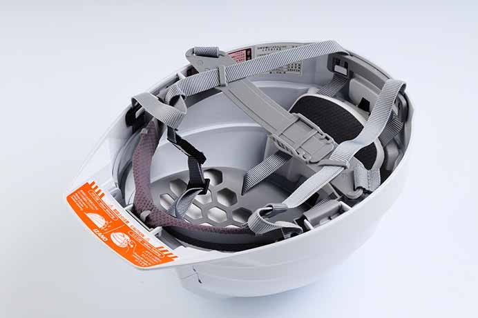 防災ヘルメット IZANO ホワイト | 追加オプション | MIYABIWORKS｜防災