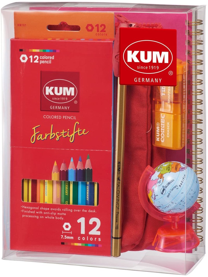 文具セット KUMギフトセット 赤 KMG5 文房具セット | あいうえお順