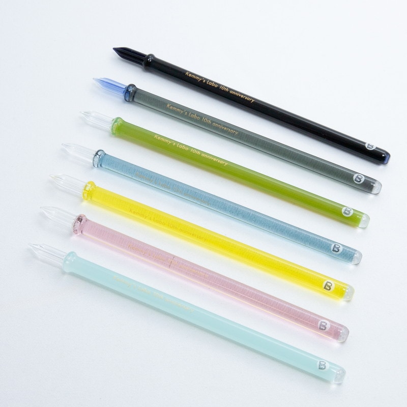 ケミーズラボ ガラスペン 細軸 B（太字） ケミラボ/スペシャルレイヴン