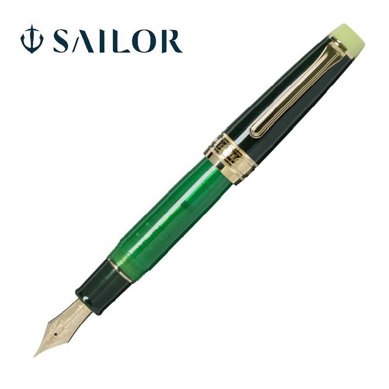 限定】セーラー万年筆 世界のティータイム KOP万年筆 茶の湯 抹茶 M