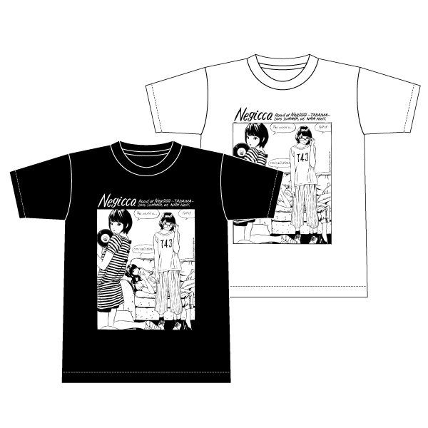 Negicco「江口寿史×Negicco Tシャツ」（復刻）【販売終了】 | 特集から