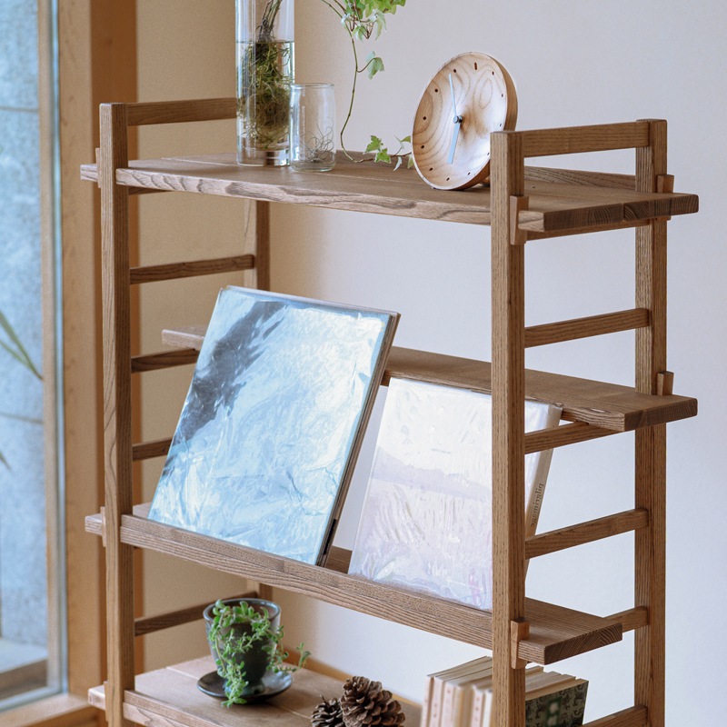 Kigumiシェルフ4段｜オークヴィレッジオンラインショップ