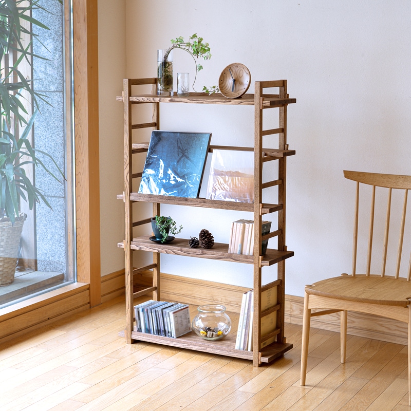 Kigumiシェルフ4段｜オークヴィレッジオンラインショップ