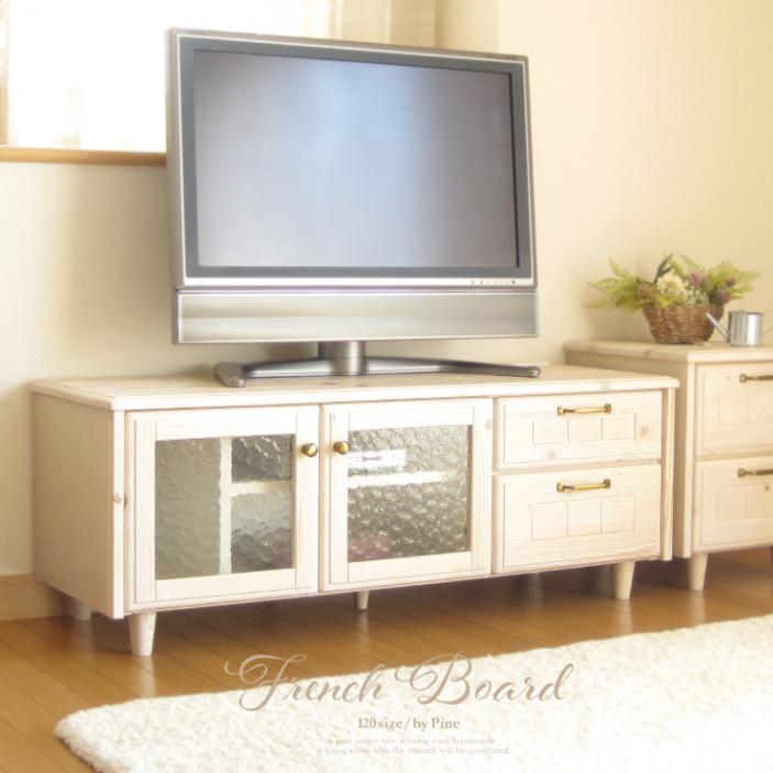 完成品】シャビーテイスト テレビ台 北欧 フレンチカントリー 2024