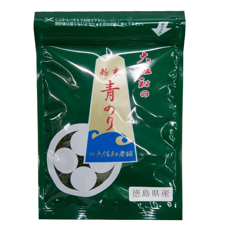 徳島県吉野川産 すじ青のり 8g | 海苔,ご普段使い | 老舗大佐和 webshop