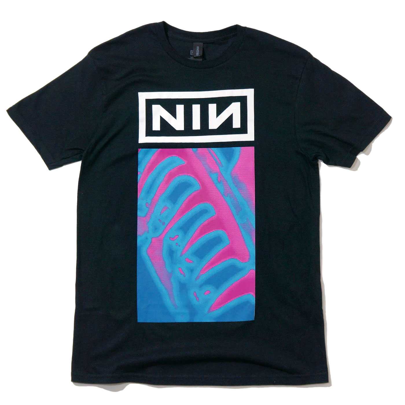 Nine Inch Nails バンドTシャツ ナイン・インチ・ネイルズ Head WHITE