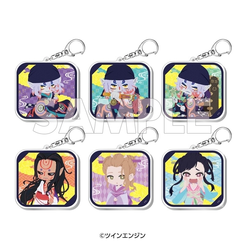 モノノ怪 薬売り 缶バッジ アクリルキーホルダー しおり 15周年 匿名