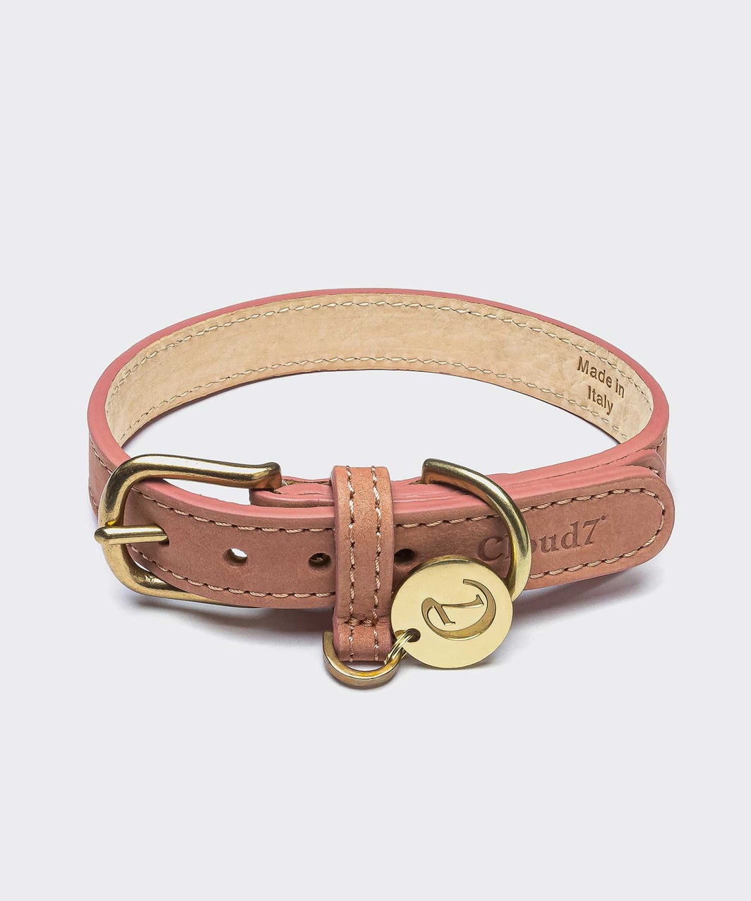 DOG COLLAR TIERGARTEN - BEIGE | ALL ITEMS -おしゃれなドッグウェア