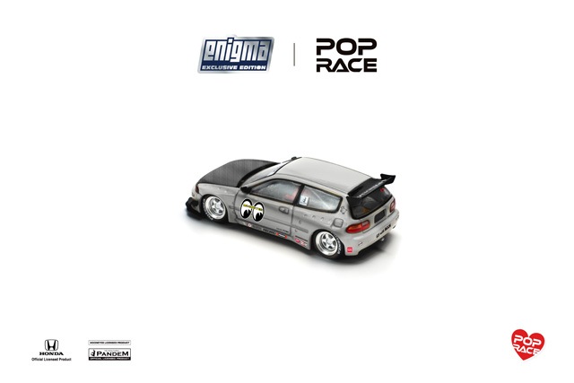 POP RACE x Enigma 1/64 Pandem Civic EG6 v1.5 - MOONEYES 1/64