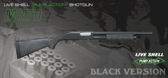 マルゼン M870 ブラックバージョン 箱、シェル14個付き マルゼン M870