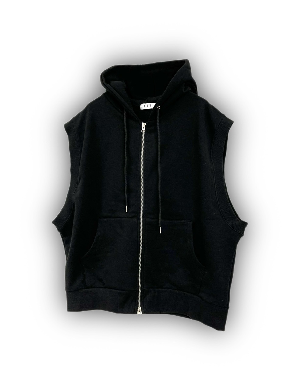トップス JentLouis Studded Sleeveless Hoodie JentLouis Studded