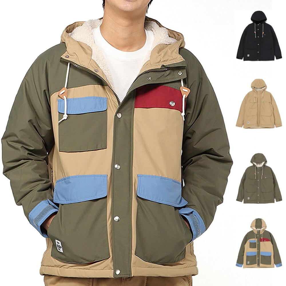 5%OFFセール】チャムス CHUMS ジャケット キャンピングボアパーカー