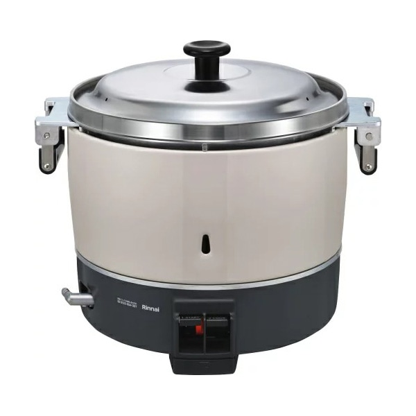 リンナイ 3升炊き卓上型ガス炊飯器 幅492×奥行423×高さ426(mm) (普及型