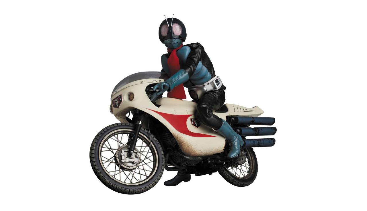 RAH仮面ライダー旧1号と旧サイクロン号 RAH 仮面ライダー旧1号Ver.3.5