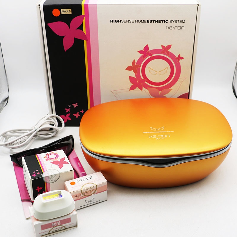 ケノン 脱毛器 ver.4.1 (未使用カートリッジ、未使用眉毛脱毛器付き