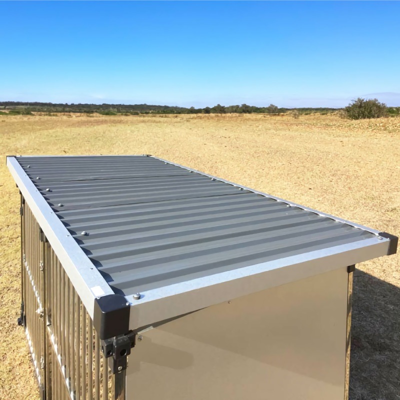 ステンレス製マルチ犬舎 【DFS-M1】 ドッグハウス メタルテック株式