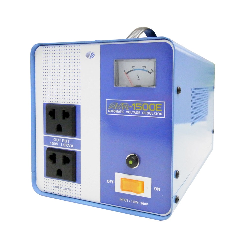 AVR-1500E-DN 海外用 1500W 変圧器 [AC170-260V → AC100V] ダウン