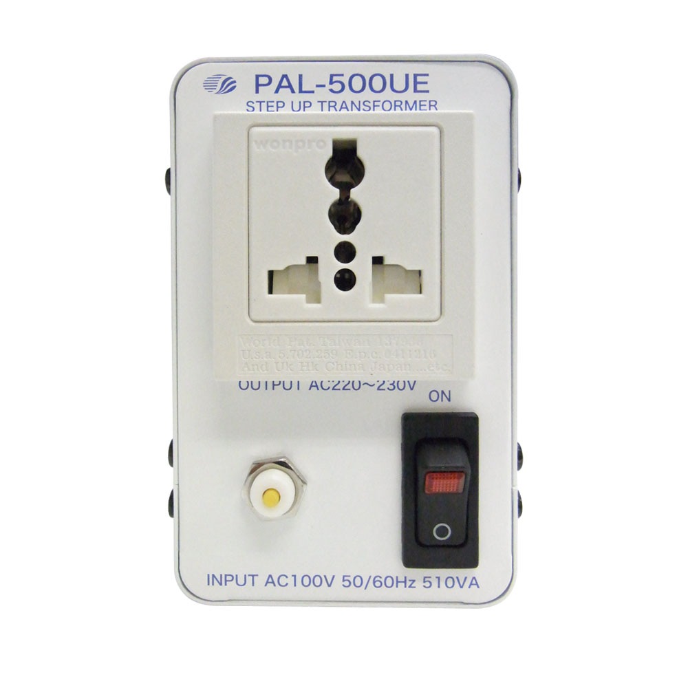 PAL-500UE 国内用 510W 変圧器 アップトランス [スワロー電機] | 海外