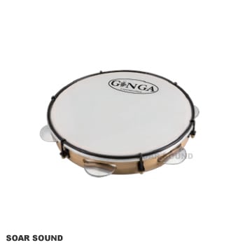 パンディロ シャローモデル ヤギ皮ヘッド 10インチ （重量約410g