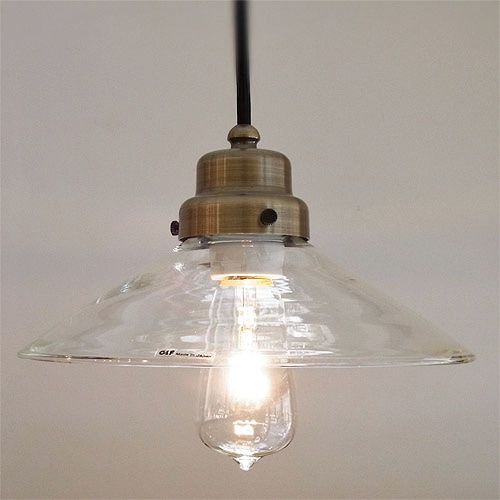 後藤照明 透明P1硝子ブロンズペンダント付属球無し | 後藤照明