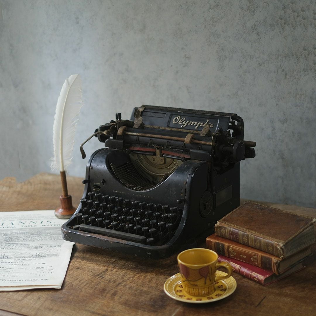 アンティーク タイプライター Olympia オリンピア ドイツの通販