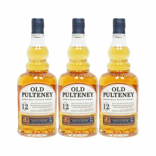 箱付】オールドプルトニー12年3本セット | MALKS