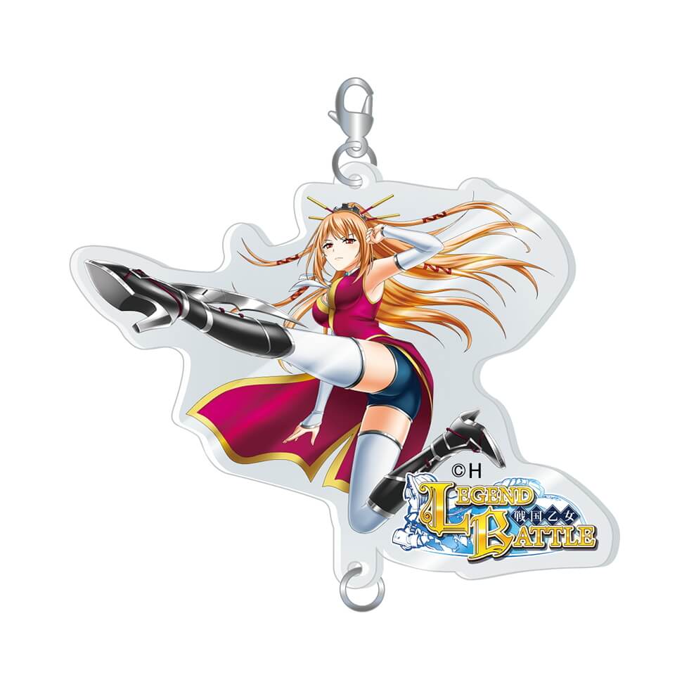 P戦国乙女 LEGENDBATTLE 図柄アクリルチャーム【ドウセツ】 | キュイン