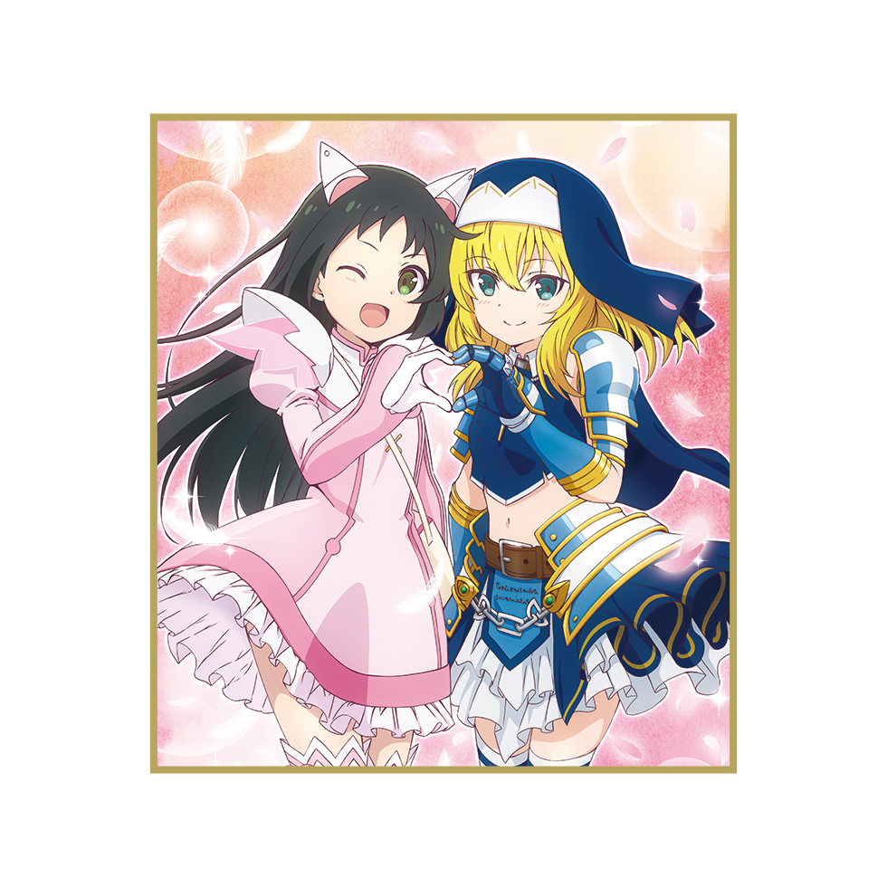 ツインエンジェル×戦国乙女 コラボ第三弾ミニ色紙（ソウリン・クルミ