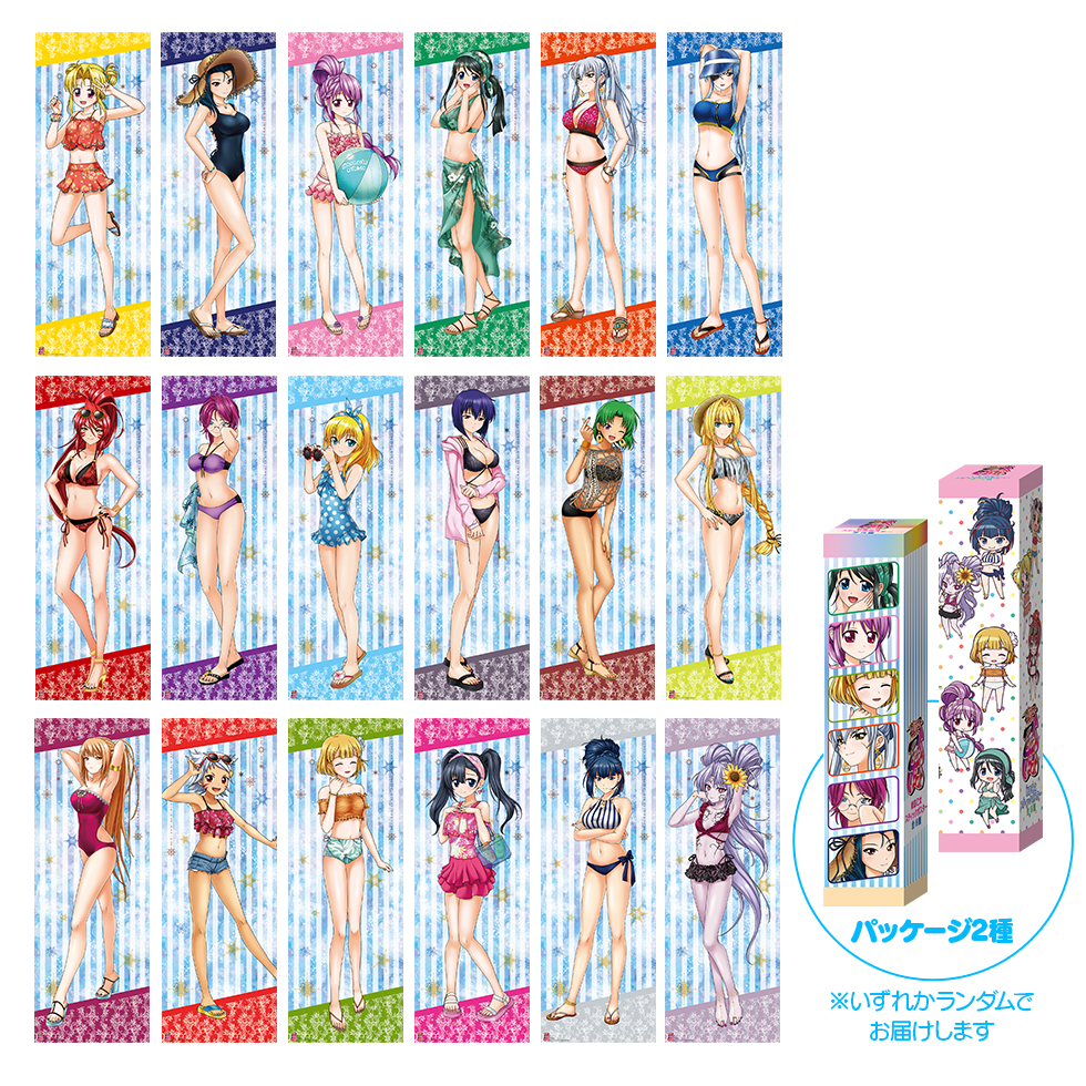 戦国乙女 スティックポスター 水着Ver.【コンプリートセット