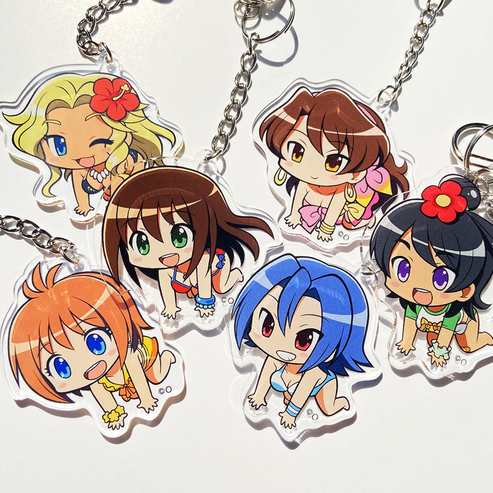 南国育ち かぎっ娘キーホルダーアクリルVer.【まどか】 | キュイン萌ーる