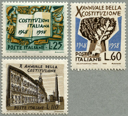 3479 外国切手 イタリア 1960~70年頃 切手の日 シリーズ 3479 外国切手
