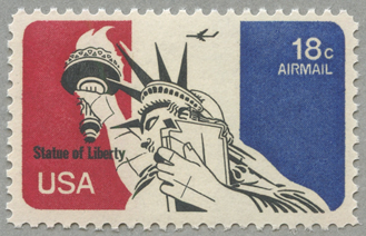海外切手 自由の女神100枚 同梱250円 海外切手 自由の女神100枚 同梱
