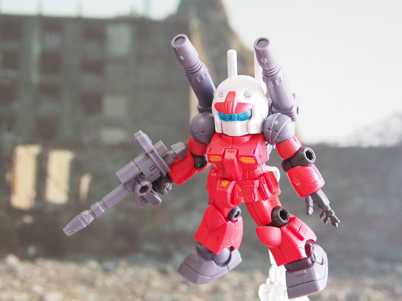 トップ モビルスーツアンサンブル オリジナル ガンキャノン改造塗装品