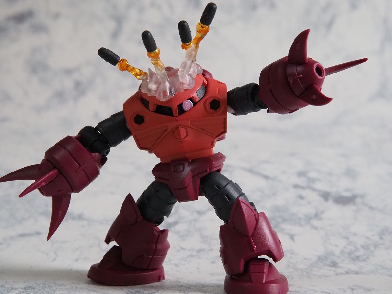 モビルスーツアンサンブル29レビュー3 シャア専用ズゴック編