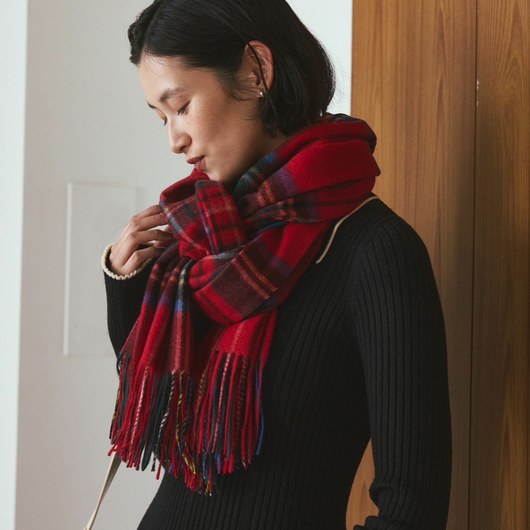 BURBERRY バーバリー マフラー カシミア100％ 未使用に近い 【公式通販】
