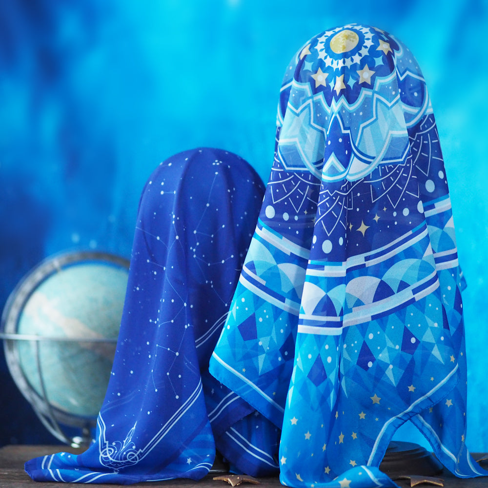 星のスカーフ 星空のスカーフ – 宙フェス夜市