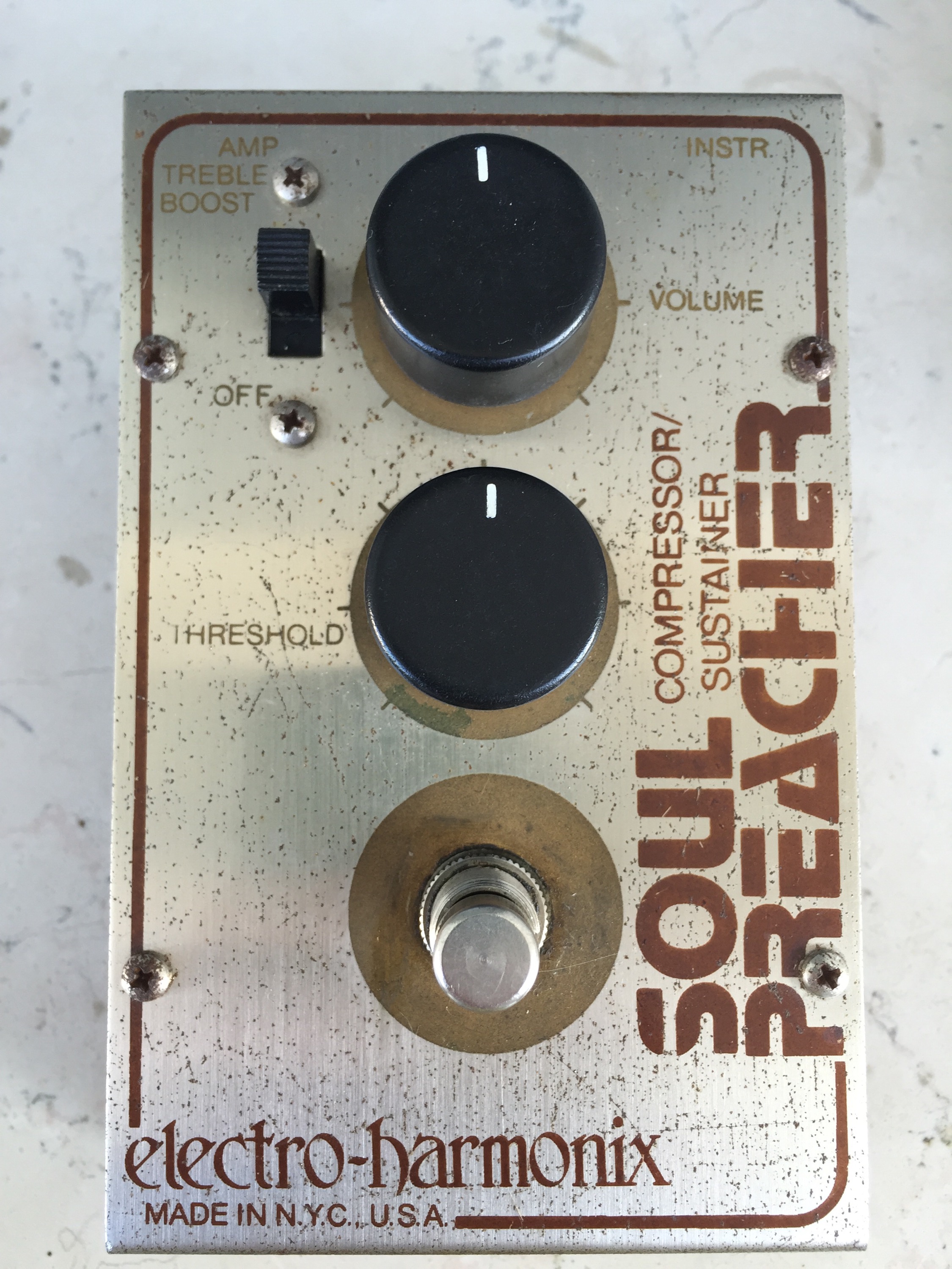 Electro Harmonix Soul Preacher Compressor/Sustainer | Masuto's